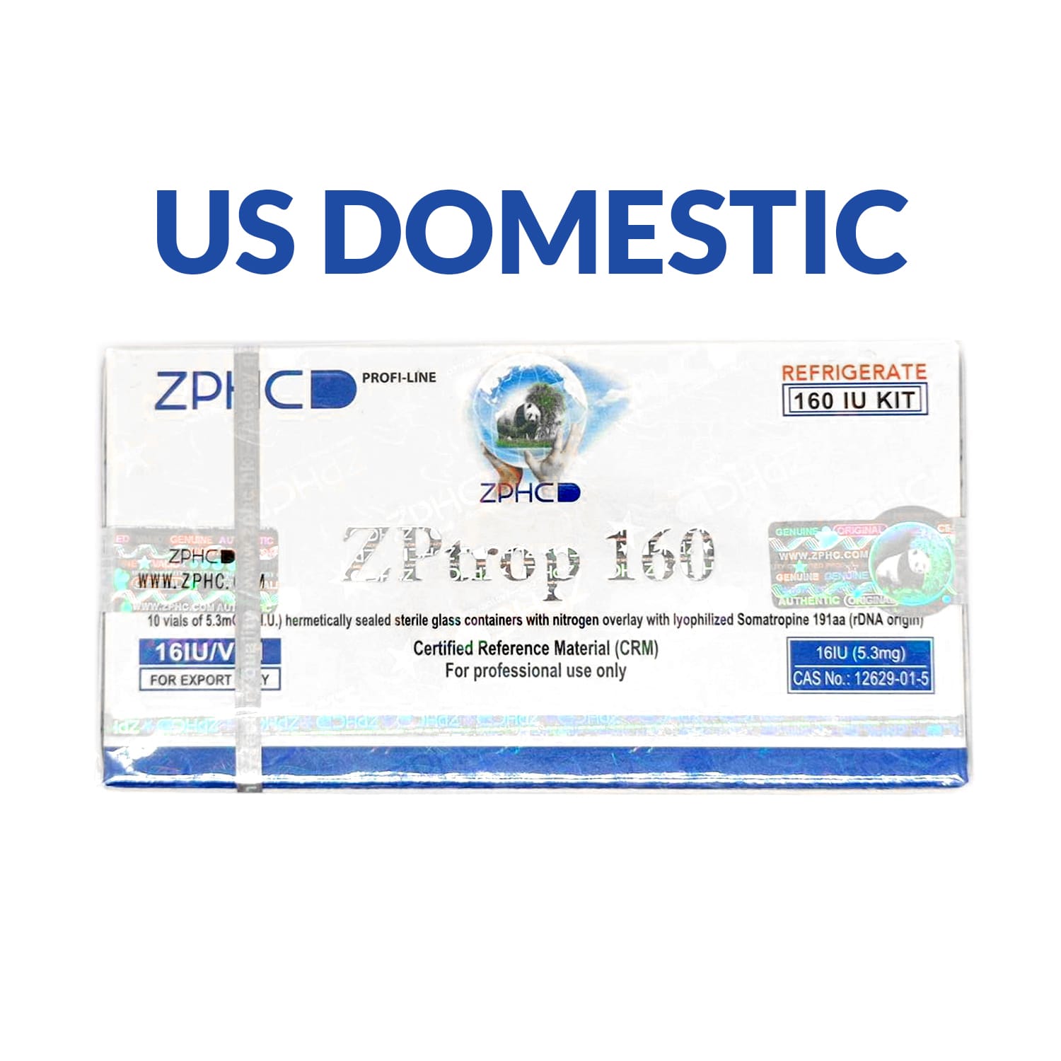 Zptrop HGH ZPHC 160iu USA Domestic