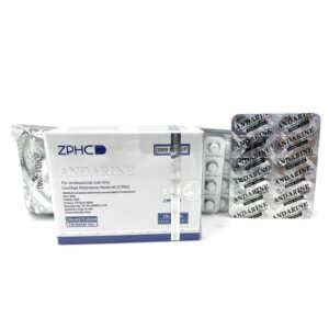 Andarine S-4 ZPHC 20 mg oral SARM — front box of 100 tablets