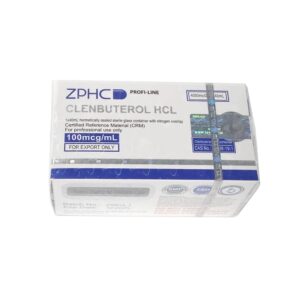 Clenbuterol HCl ZPHC 100 µg/ml – frasco multidose de 40 ml (4 000 µg no total)